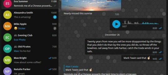 Как установить тему для Telegram Desktop (Windows)